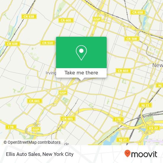 Ellis Auto Sales map