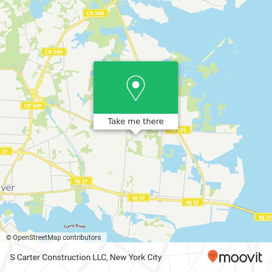 Mapa de S Carter Construction LLC