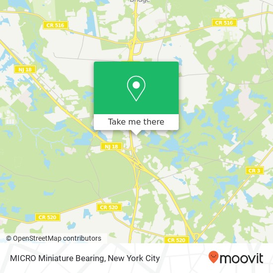MICRO Miniature Bearing map