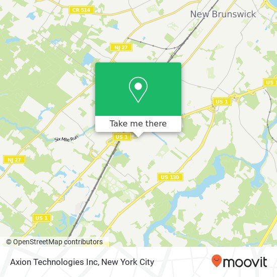 Mapa de Axion Technologies Inc
