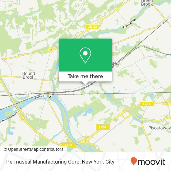 Mapa de Permaseal Manufacturing Corp