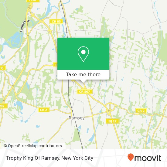 Trophy King Of Ramsey map