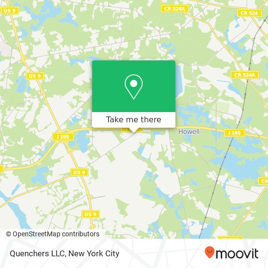 Quenchers LLC map