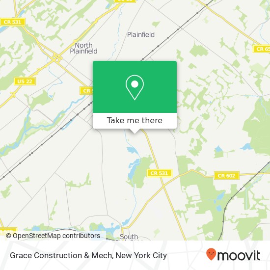Mapa de Grace Construction & Mech