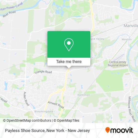 Payless Shoe Source map