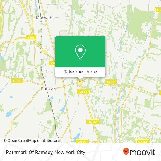 Pathmark Of Ramsey map