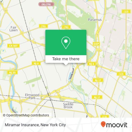 Mapa de Miramar Insurance