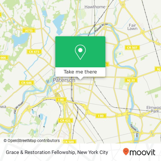 Grace & Restoration Fellowship map