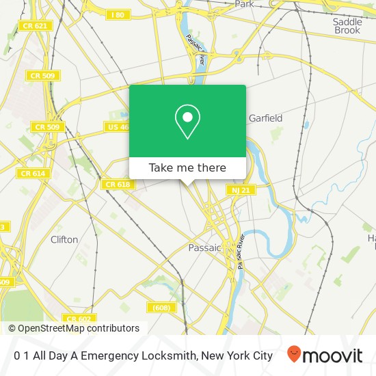 0 1 All Day A Emergency Locksmith map