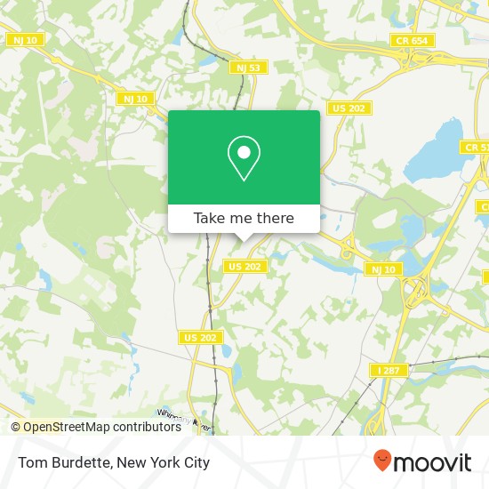Tom Burdette map