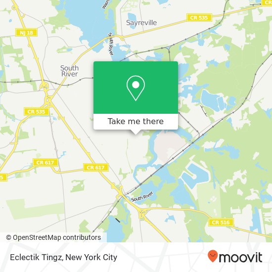 Eclectik Tingz map