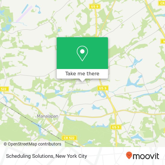 Scheduling Solutions map