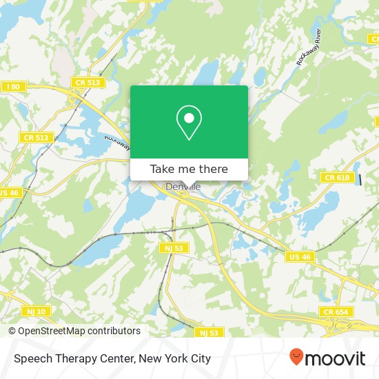 Speech Therapy Center map
