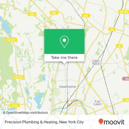 Precision Plumbing & Heating map