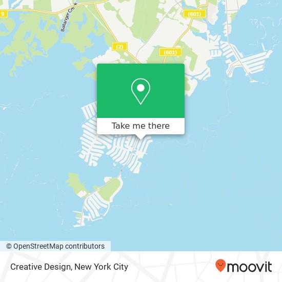 Creative Design map