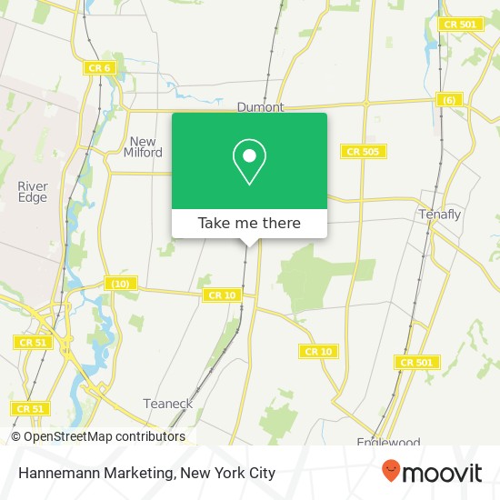 Hannemann Marketing map