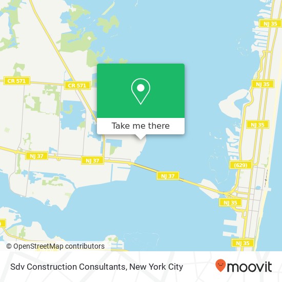 Sdv Construction Consultants map