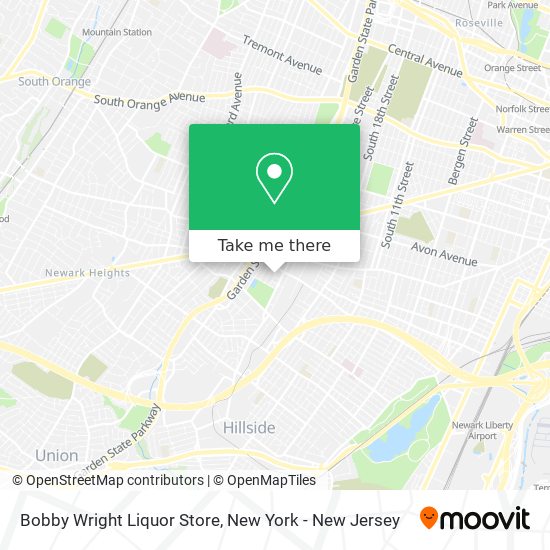 Bobby Wright Liquor Store map