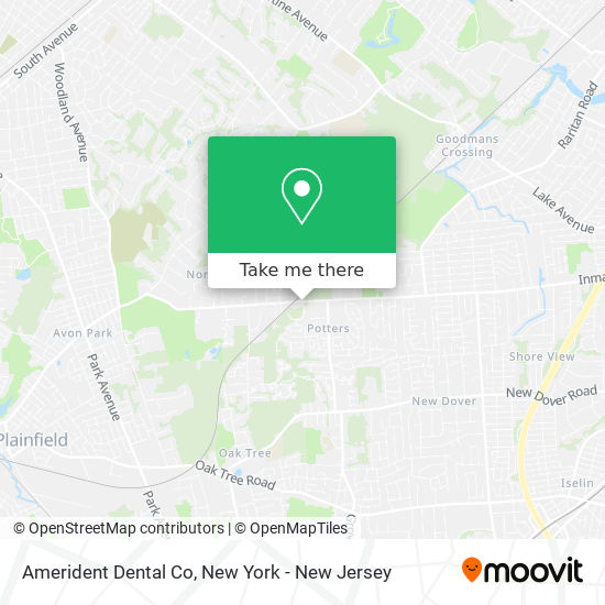 Mapa de Amerident Dental Co