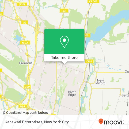 Kanawati Enterprises map