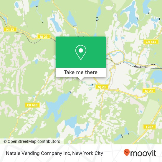 Mapa de Natale Vending Company Inc