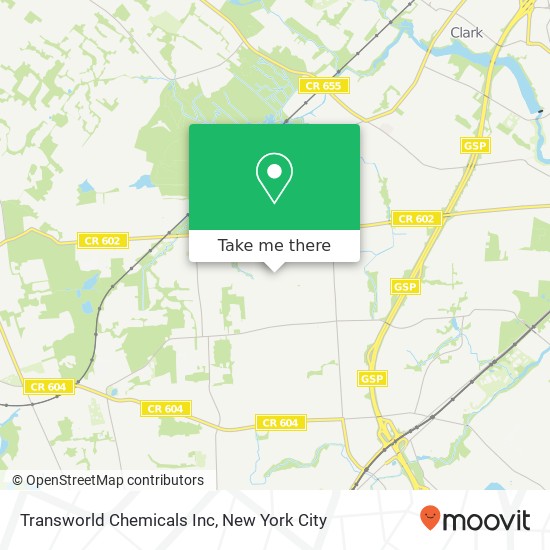 Transworld Chemicals Inc map
