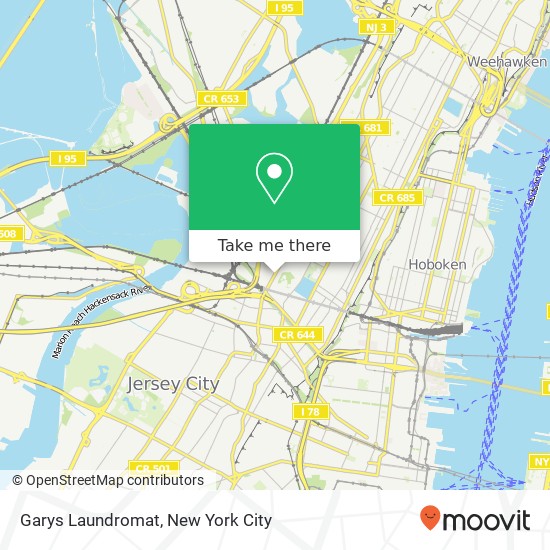 Mapa de Garys Laundromat
