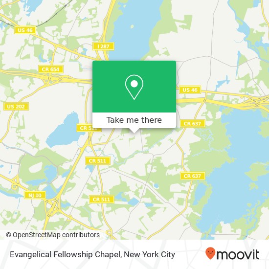 Evangelical Fellowship Chapel map