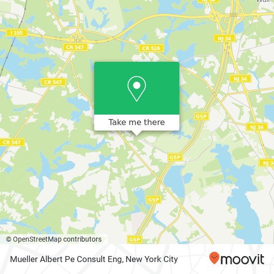 Mapa de Mueller Albert Pe Consult Eng