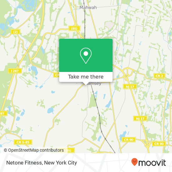 Netone Fitness map