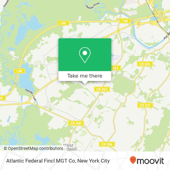 Atlantic Federal Fincl MGT Co map