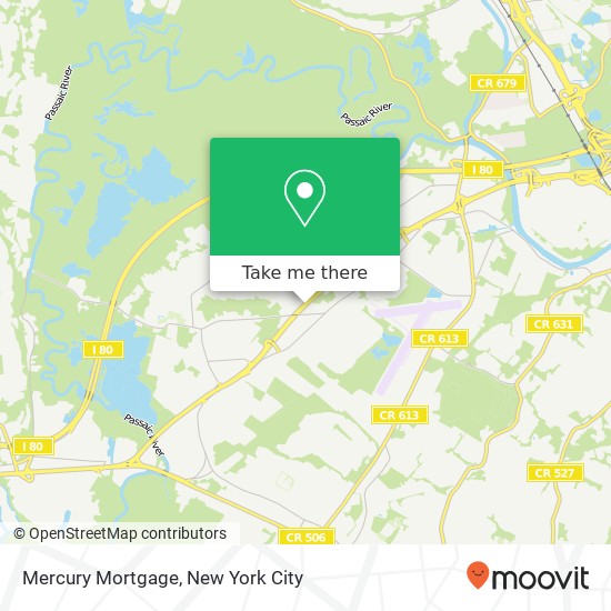 Mapa de Mercury Mortgage