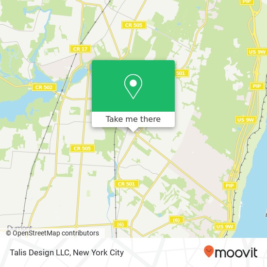 Talis Design LLC map