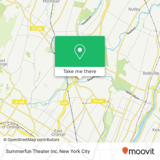 Mapa de Summerfun Theater Inc