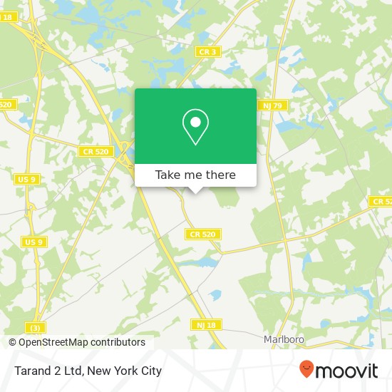 Tarand 2 Ltd map
