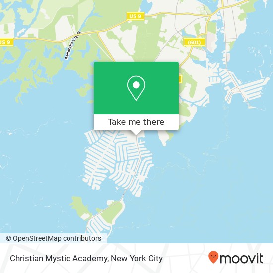 Christian Mystic Academy map