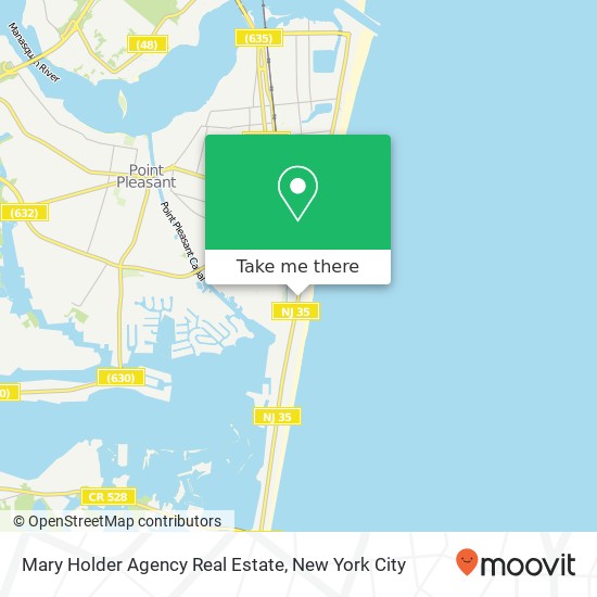 Mary Holder Agency Real Estate map