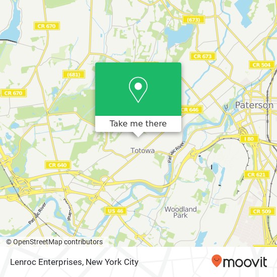 Lenroc Enterprises map