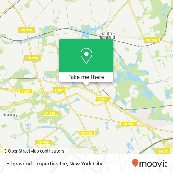 Edgewood Properties Inc map