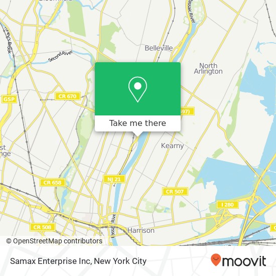 Samax Enterprise Inc map