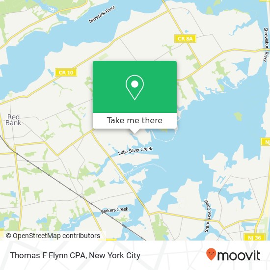 Thomas F Flynn CPA map