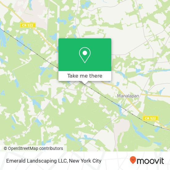Mapa de Emerald Landscaping LLC