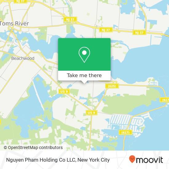 Mapa de Nguyen Pham Holding Co LLC