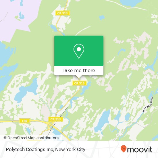 Polytech Coatings Inc map