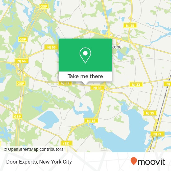 Door Experts map