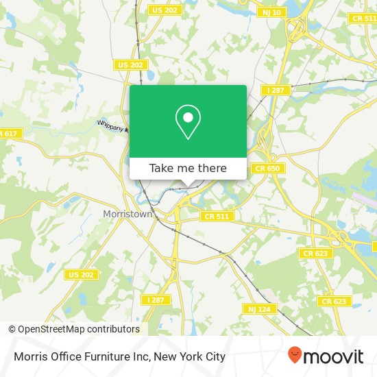 Morris Office Furniture Inc map