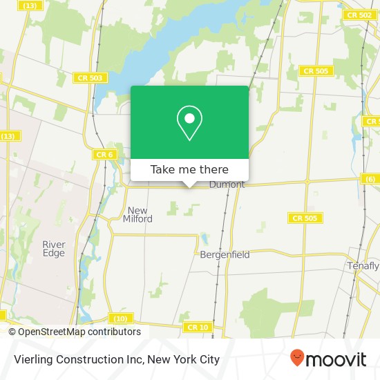 Mapa de Vierling Construction Inc