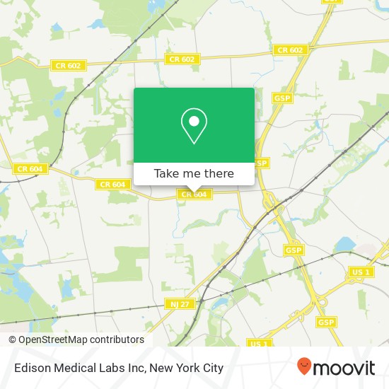 Mapa de Edison Medical Labs Inc