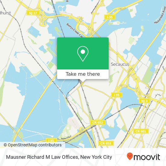 Mausner Richard M Law Offices map