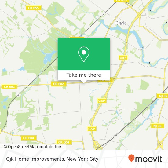 Gjk Home Improvements map